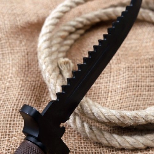 High Quality Color Courted Handcrafted Hunting Knife