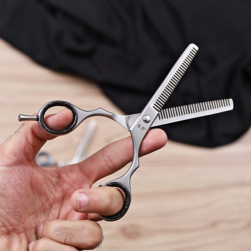 Platinum Handmade Comb Scissor with Soft Grip and Multi Colors