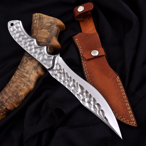 Antique Engraved Hunting Knife